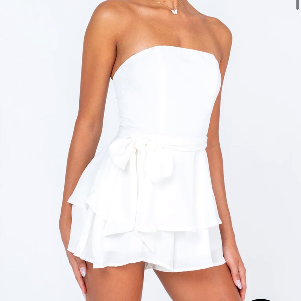 White Romper Obo